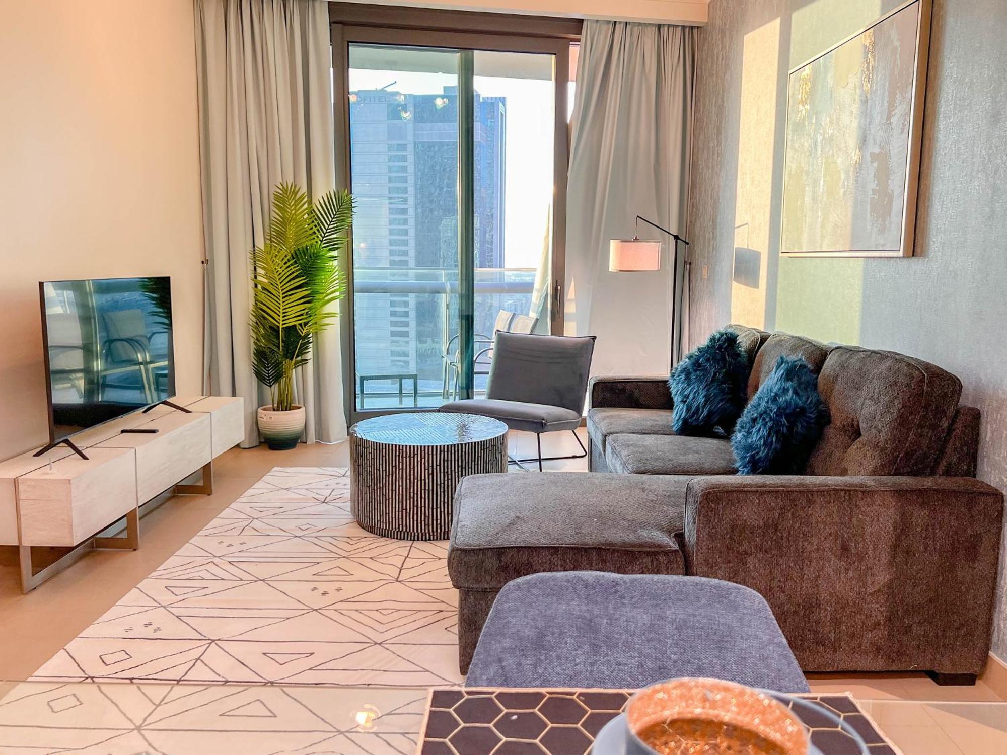 Ferienwohnung Cosmos Living Downtown Dubai Exterior foto